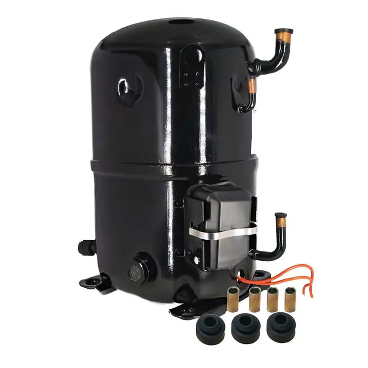 Compresor de piston, para gas r404, 4HP, 220V 60hz, trifásico, media