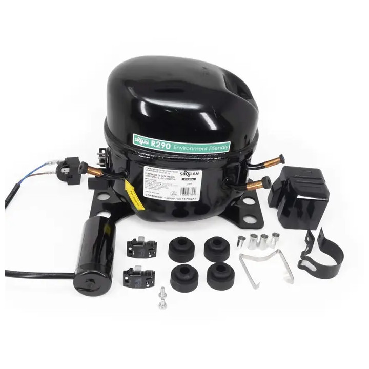 Compresor, r290, DOMÉSTICO (L/MBP) GQR70UD, 110V, 60HZ, 1/2HP,