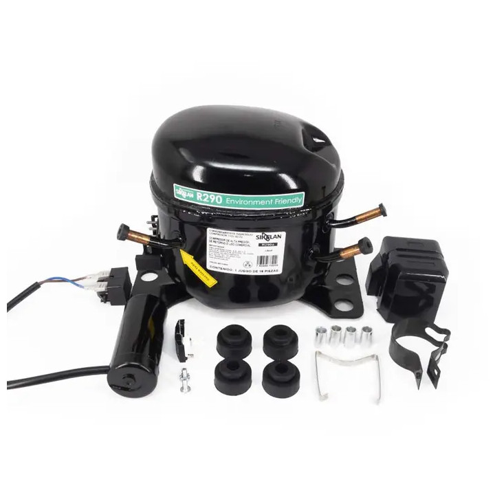 Compresor, r290, DOMÉSTICO (L/MBP) GQR30UD, 110V, 60HZ, 1/5HP,