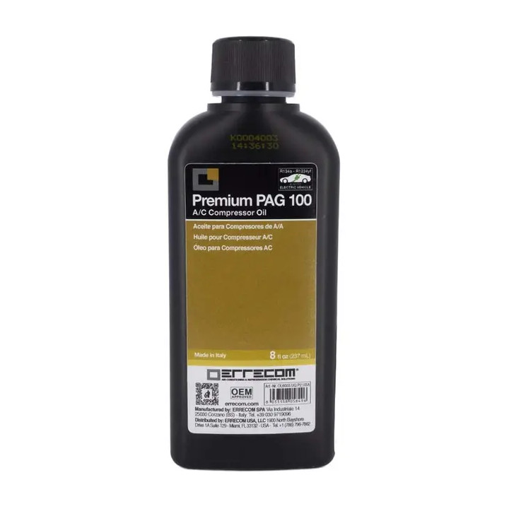 Aceite lubricante premium pag 100 8oz | FRIGOVENTO