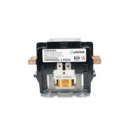 Contactor, 2 Polos, 30A Carga, Resistividad 40A, Bobina 220V AC |