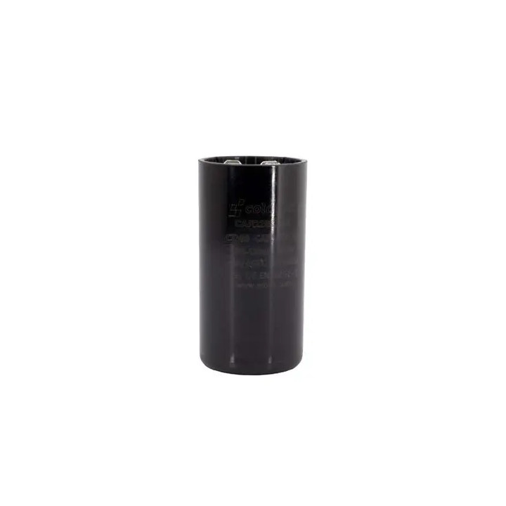 Capacitor Arranque, 36.5mm Dia * 68.5mm Alto, Baquelita; 220VAC