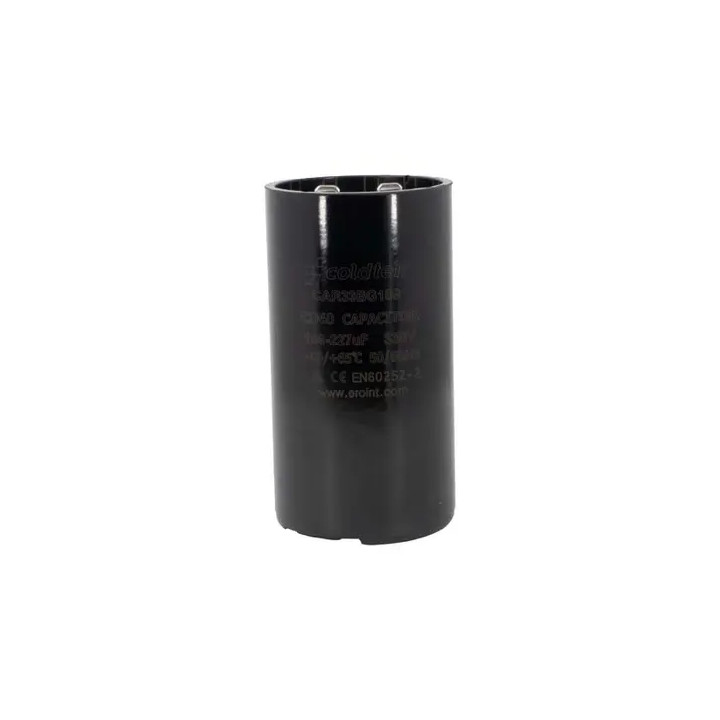 Capacitor Arranque, 46.02mm Dia * 85.72mm Alto, Baquelita; 330VAC