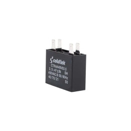 Capacitor Cuadrado, 4 Pins, 3uF, 450V ofrecer en lugar de CTRAA0345i