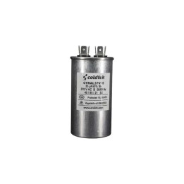 Capacitor, Trabajo, Redondo, 370V, 35uF, 2 Juegos de Terminales CÓDIGO