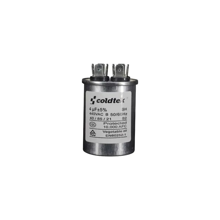 Capacitor, Trabajo, Aluminio, 440V; 4uF CÓDIGO ANTERIOR CTRALXZ0444I |