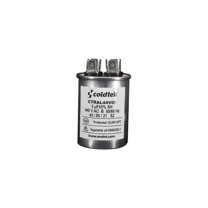 Capacitor, Trabajo, Aluminio, 440V; 5uF CÓDIGO ANTERIOR CTRALXZ0544I |