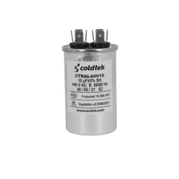 Capacitor, Trabajo, Aluminio, 440V; 10uF CÓDIGO ANTERIOR CTRALXZ1044i