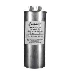 Capacitor, Trabajo, Aluminio, 440V; 75uF; CÓDIGO ANTERIOR CTRALXZ7544I