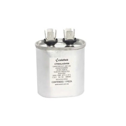 Capacitor, Trabajo, Aluminio 440V, 5uF, 2 Juegos de Terminales |