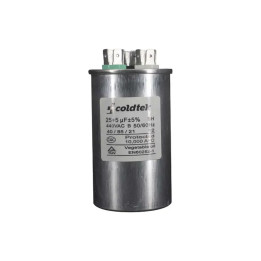 Capacitor, Trabajo Dual, 25+5uF, 440V, 3 Sets de Terminales CÓDIGO