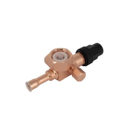 Válvula rotalock, 3/8" x 1" - 14UNS, con puntas de cobre, soldable |