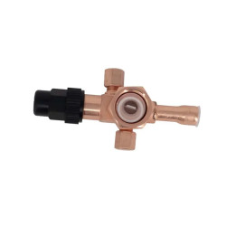 Válvula rotalock, 1/2" x 1" - 14UNS, con puntas de cobre, soldable |