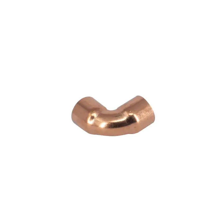 Codo 90º Radio Corto Cu. Soldable 3/8" (NOM 1/4") 411120001H |