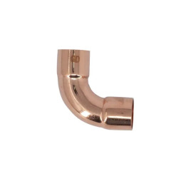 Codo 90º Radio Largo Cu. Soldable 3/4" (NOM 5/8") 411120016H |