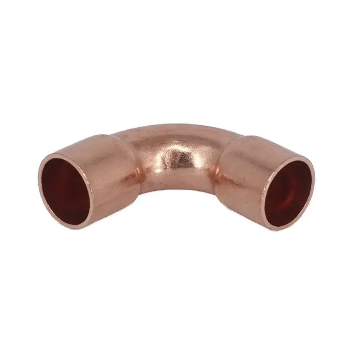 Codo 90º Radio Largo Cu. Soldable 5/8" (NOM 1/2") 411120015H |
