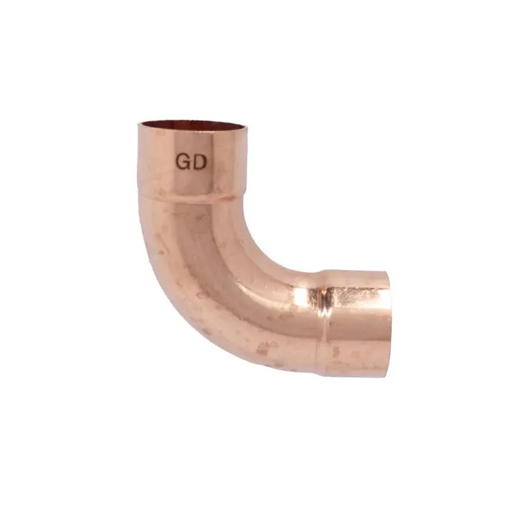 Codo 90º Radio Largo Cu. Soldable 1-1/8" (NOM 1") 411120018H |