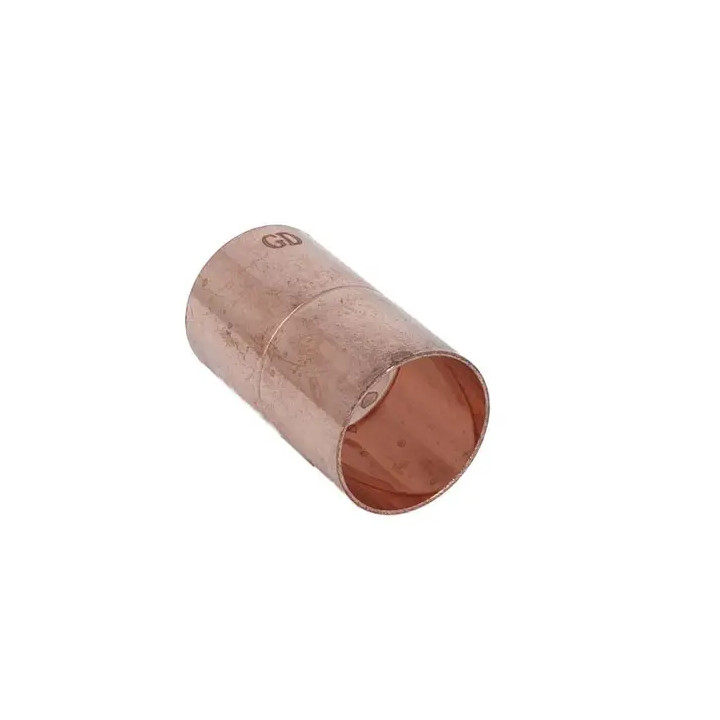 Cople Cobre Ranurado Soldable 1/2" (3/8" NOM) GD COPPER | FRIGOVENTO