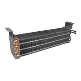 Evaporador 12 tubos, 3/8" Largo 57 cm, Alto 15 cm Ancho 10 cm |