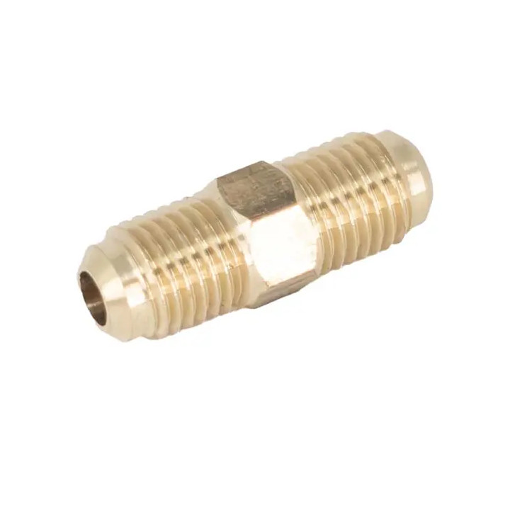 Bolsa con 20 piezas niple union flare 1/4" 003211 | FRIGOVENTO
