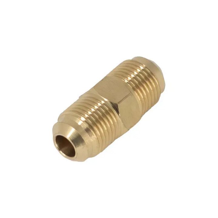Bolsa con 10 piezas niple union flare 3/8" cn 42f-06 | FRIGOVENTO