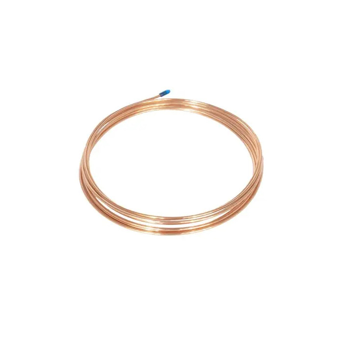 Tubo de cobre Capilar Espesor.0255in, Longitud 3mts (.087 X.0255)