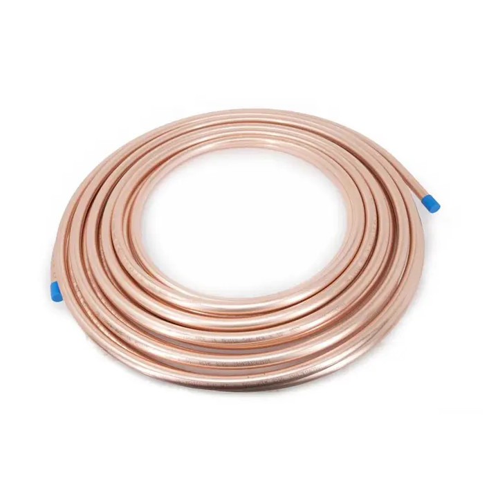 Rollo de tubo de cobre flexible, 5/8, Long 15.24mts, tipo ACR |