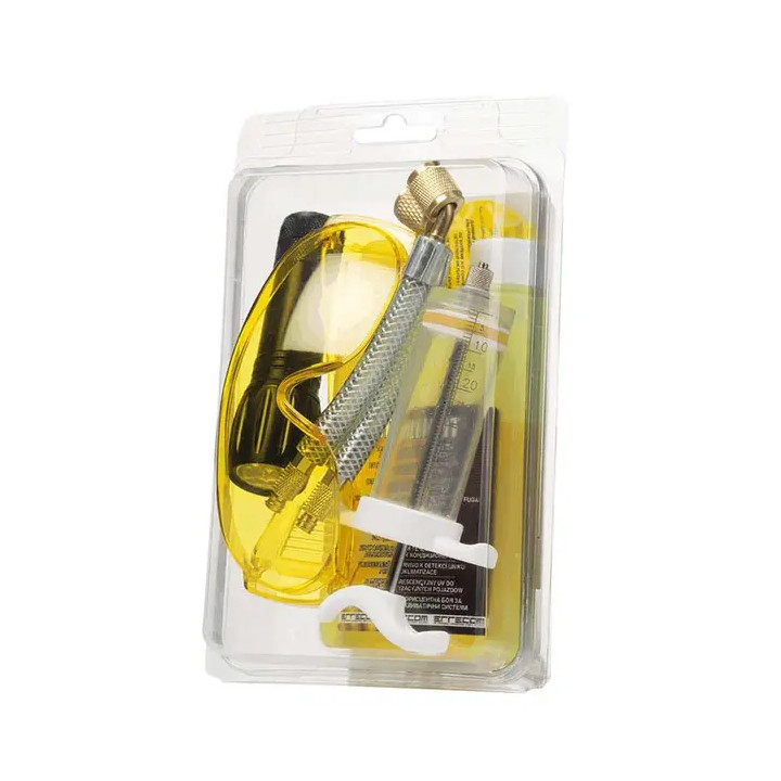 Kit Detector de fugas para A/A y refrigeracion, incluye gafas