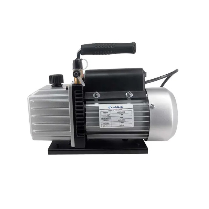 Bomba de Vacio 1 etapa, 1/3 HP, 110V/60HZ, 4 CFM, 5 Pa, 0.05 mbar