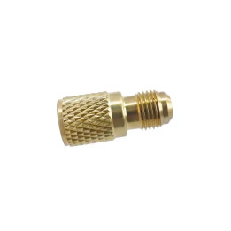 BOLSA DE 5 PIEZAS Adaptador rígido con válvula 1/4" Hembra-5/16" Macho