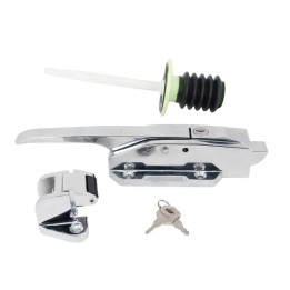 CERROJO CAMARA 11" CON LLAVE Y BOTADOR, YL-1178S ó YL1178S; CONTRA