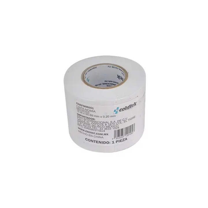 Cinta Tipo Momia, 0.20 mm espesor, 60.00 mm ancho, 15 metros largo