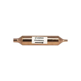 Filtro deshidratador soldable 10g, 1 entrada, 1 salida | FRIGOVENTO