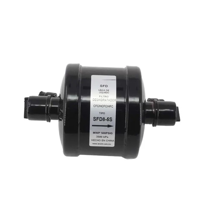 Filtro deshidratador, línea de succión SFD 5/8" Soldable | FRIGOVENTO
