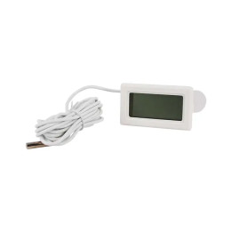 Termómetro digital de pared, para 2 baterías (LR44, 1.5V, no