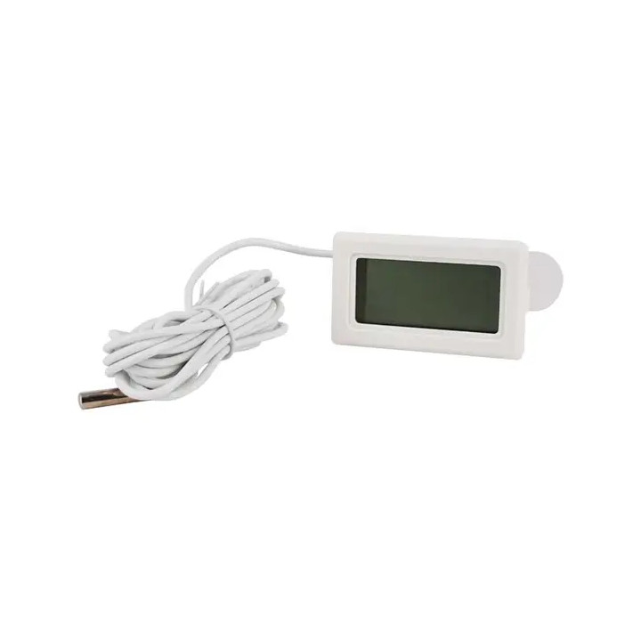 Termómetro digital de pared, para 2 baterías (LR44, 1.5V, no