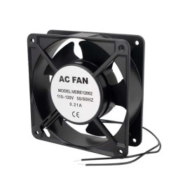 Ventilador Volts: 110 / 120V, AC / HZ 60, amp: 0.21, Watts: 20/20
